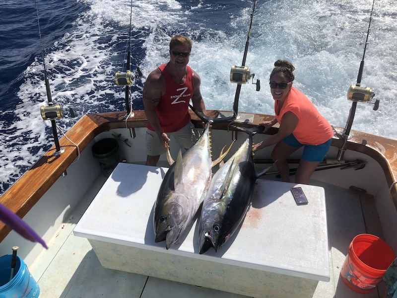 Fishing Charter for Yellow Fin Tuna