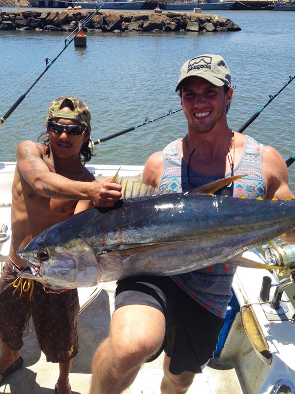 Fishing for Tuna on Kauai