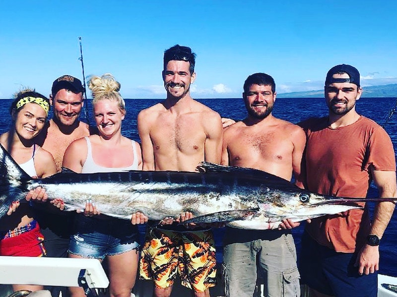 Striped Marlin caught on Kauai